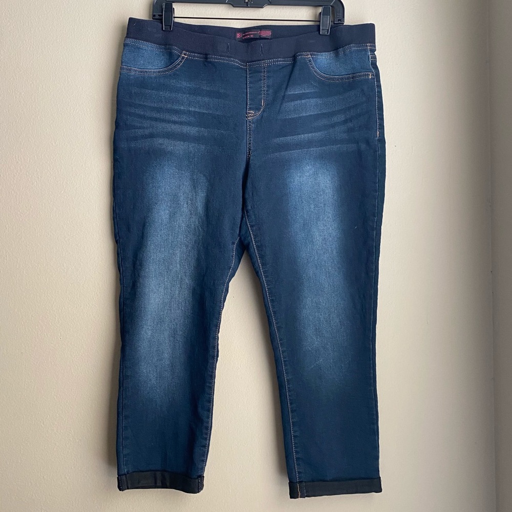 No Boundaries Cropped Jeans (16-18)
